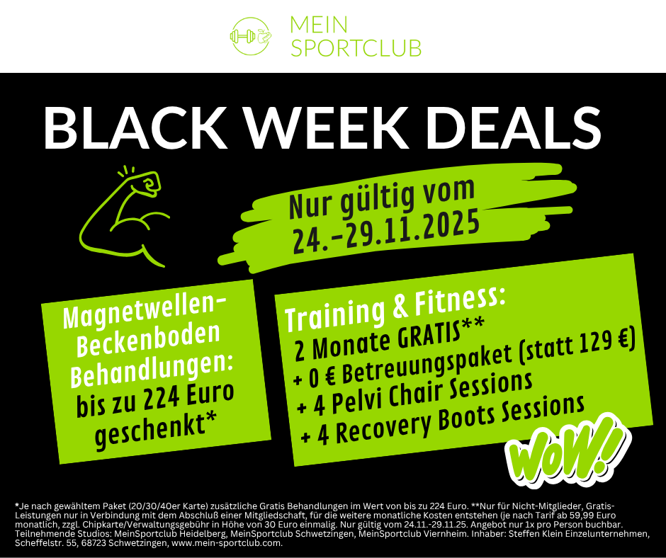 Black Week: Starten & Sparen