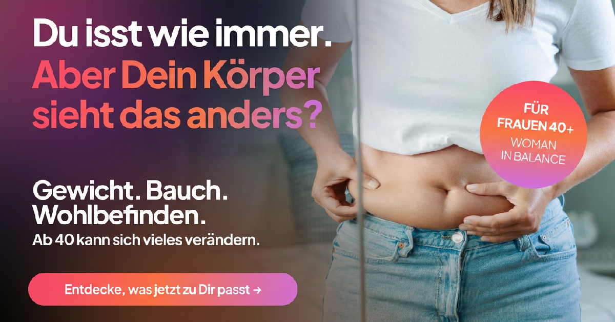 Jetzt 4-Wochen Kurs „Woman in Balance“ starten